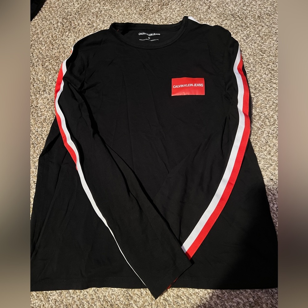 calvin klein long sleeve shirt
